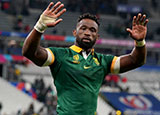 Siya Kolisi after South Africa beat France in 2023 Rugby World Cup quarter final