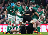 Tadhg Furlong in action for Ireland v New Zealand during 2021 Autumn Internationals