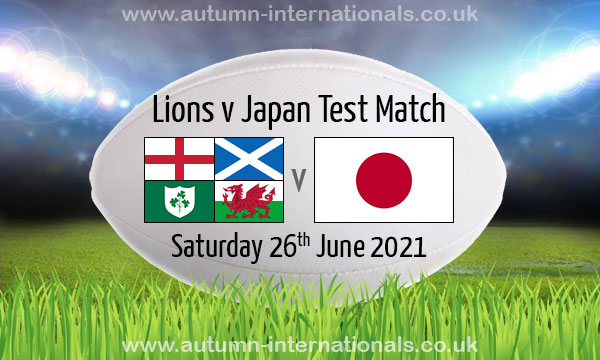 Lions 28-10 Japan | Rugby International | 26 June 2021