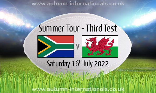 wales south africa tour 2022