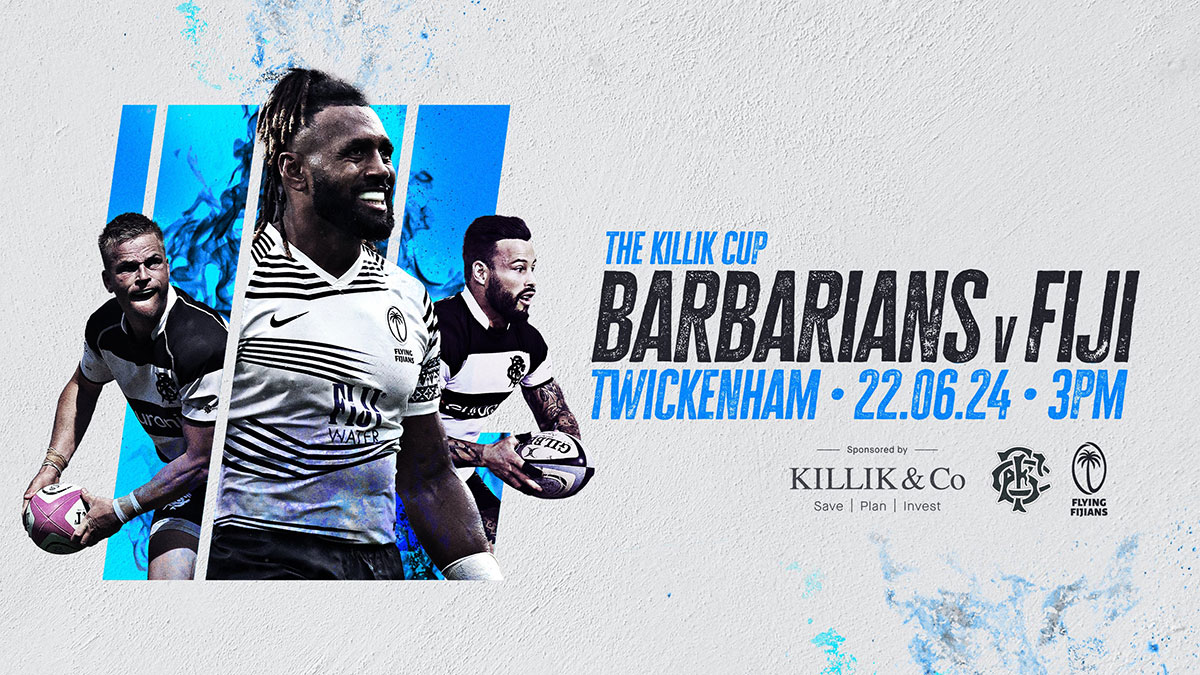Barbarians v Fiji | Twickenham | 22 June 2024