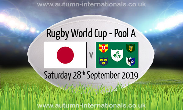 Japan 19-12 Ireland | Rugby World Cup | 28 Sep 2019