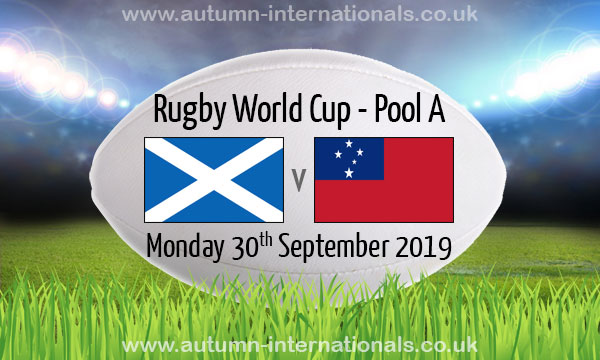 Scotland 34-0 Samoa | Rugby World Cup | 30 Sep 2019