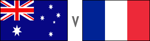 Australia v France