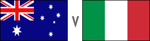 Australia v Italy