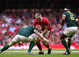 Aaron Wainwright in action for Wales v South Africa during 2023 summer series