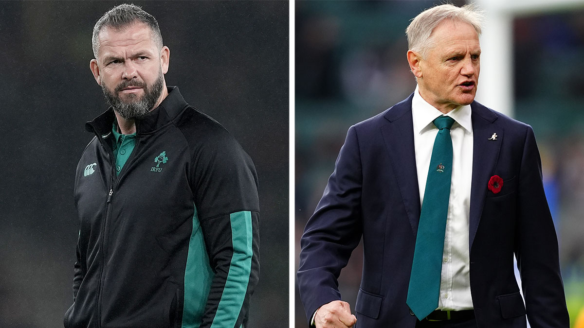 Andy Farrell and Joe Schmidt