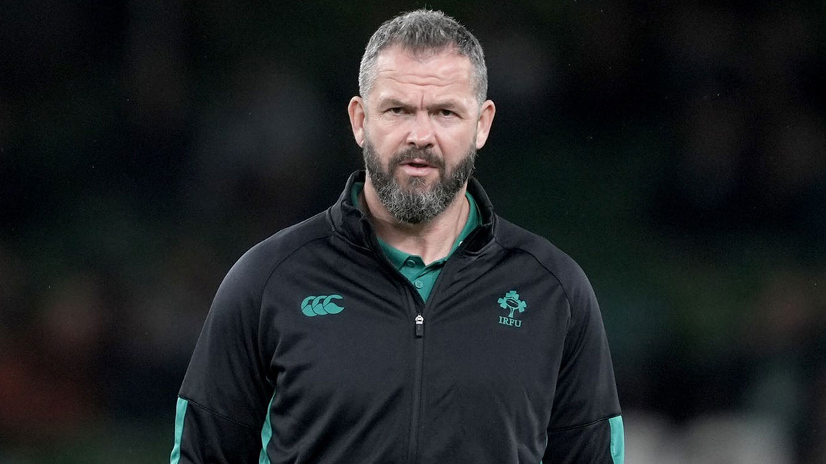 Andy Farrell before Ireland v Argentina match in 2024 autumn internationals