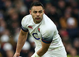 Ben Te'o in action for England during 2018 Six Nations