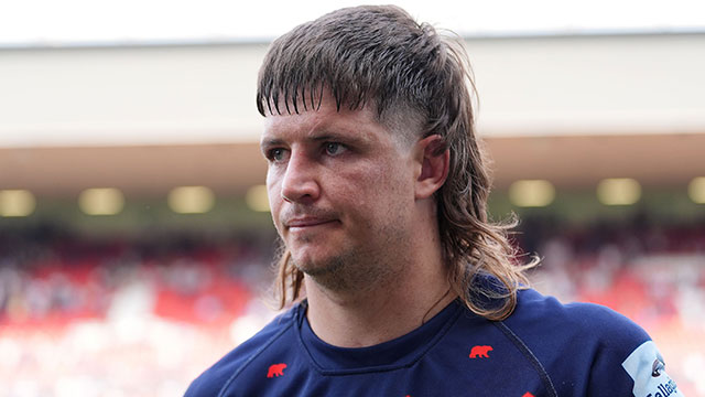 Benhard Janse van Rensburg at Bristol Bears v Saracens match