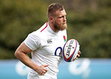 Brad Shields during England training session in March 2019