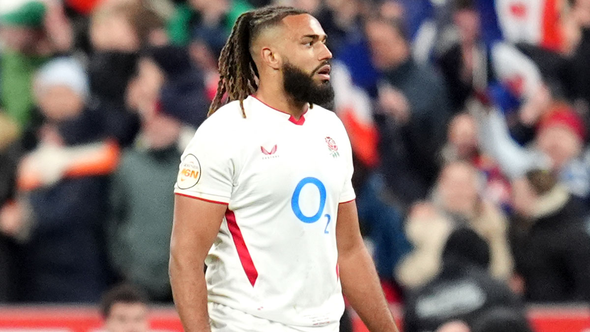 Chandler Cunningham-South after France v England match during 2026 Six Nations
