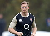 Chris Ashton in training with England