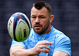 Cian Healy in training with Leinster Rugby