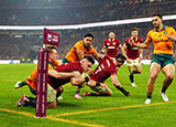 Dan Sheehan scores a try for Lions against Australia in 1st Test of 2025 Lions tour