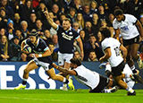 Darcy Graham breaks free to score a try for Scotland v Fiji in 2024 autumn internationals