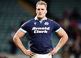 Duhan van der Merwe after England v Scotland match during 2025 Six Nations