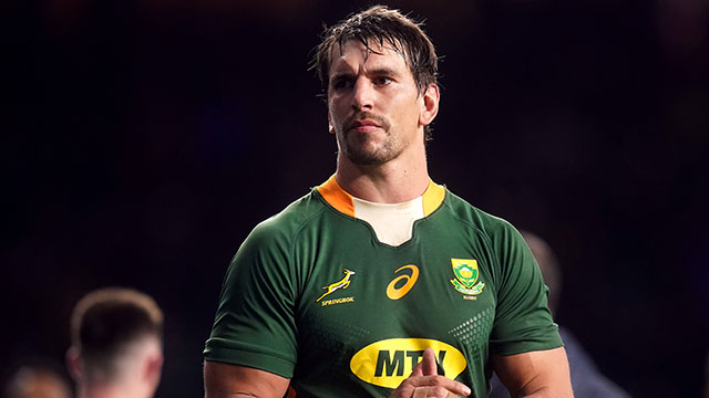 Eben Etzebeth after England v South Africa match in 2021 Autumn Internationals