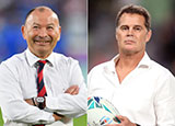 Eddie Jones and Rassie Erasmus