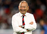 Eddie Jones at England v New Zealand World Cup semi final