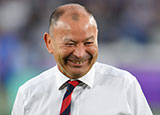 Eddie Jones at England v New Zealand World Cup semi final