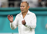 Eddie Jones at England v USA World Cup match