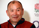 Eddie Jones at an England press conference