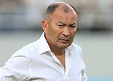 Eddie Jones before England v Argentina World Cup match