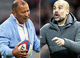 Eddie Jones is a big fan of Pep Guardiola