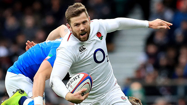 Elliot Daly in action for England v Italy in 2019 Six Nations