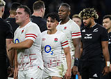 England and New Zealand players after their draw in the 2022 Autumn Internationals