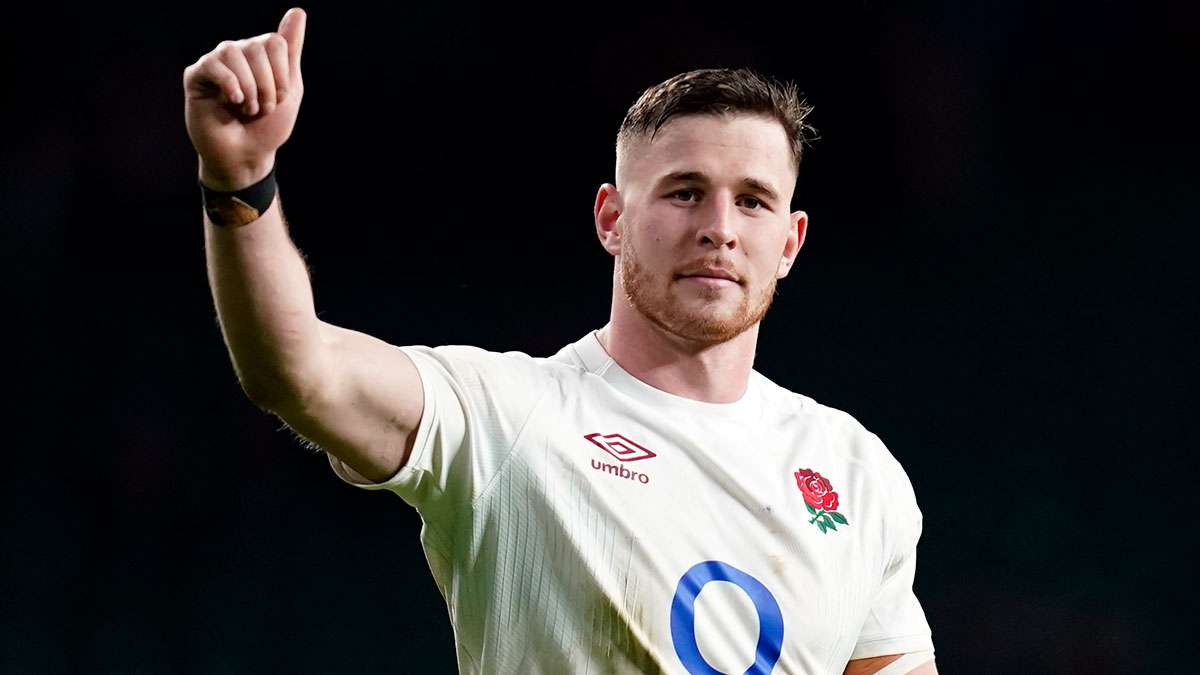 Freddie Steward after England v Wales match during 2024 Six Nations