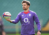 Henry Slade at England training session before 2024 Autumn Internationals