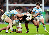Henry Slade in action for England v Argentina during 2025 Autumn Internationals