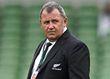 Ian Foster at the Ireland v New Zealand match in 2021 Autumn Internationals