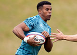 Immanuel Feyi-Waboso at England training session before 2025 Summer Internationals