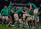 Ireland celebrate beating South Africa in 2024 summer internationals