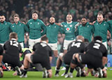 Ireland face the All Blacks Haka during 2024 Autumn Internationals