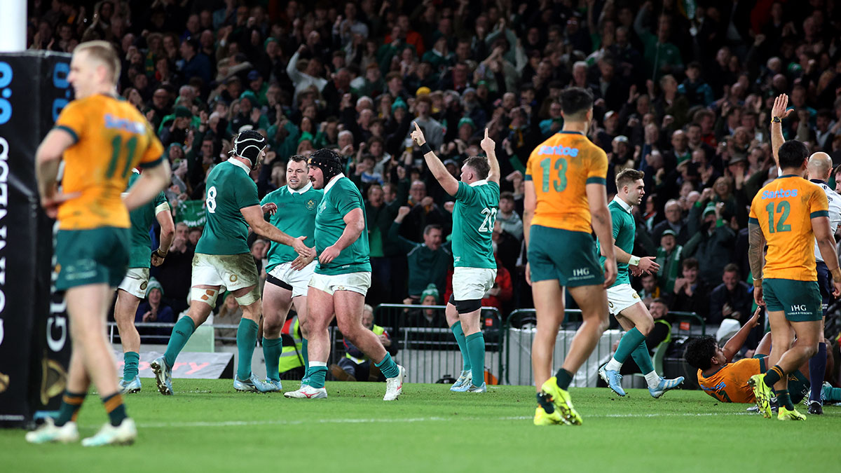 Ireland produce late comeback to end autumn campaign with win over