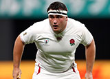 Jamie George in action for England v Tonga at World Cup