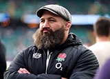 Joe Marler at the England v New Zealand match during 2024 autumn internationals