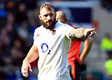 Joe Marler playing for England