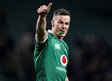 Johnny Sexton in action for Ireland against England during 2022 Six Nations