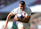 Jonny May in action for England v Ireland in World Cup warm up match