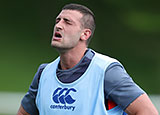 Jonny May training with England