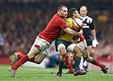 Ken Owens during the Autumn International against Australia