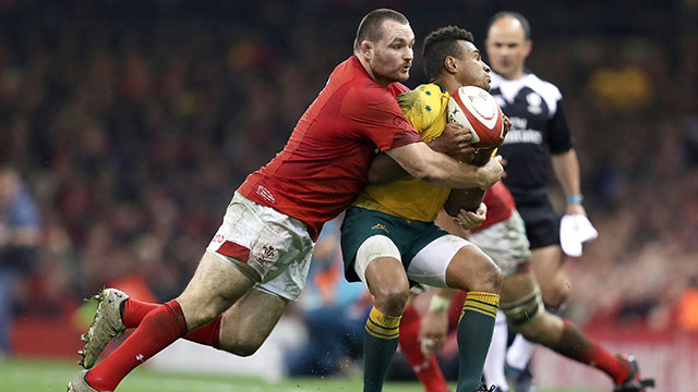 Ken Owens during the Autumn International against Australia