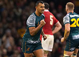 Kurtley Beale in action for Australia against Wales during 2021 Autumn Internationals