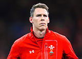 Liam Williams playing for Wales