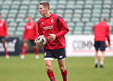 Liam Williams training with Lions